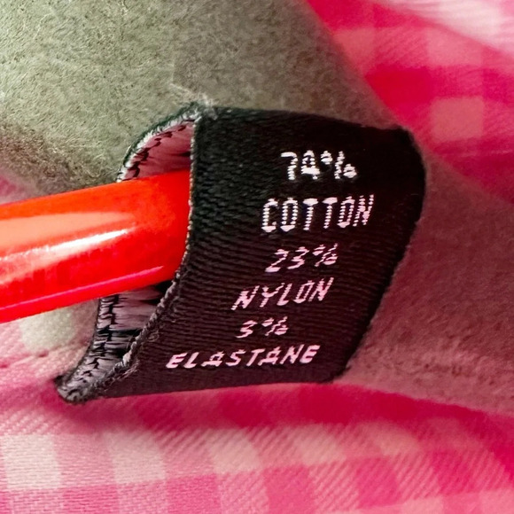 Lauren Ralph Lauren Mens Button Down Shirt Pink Gingham Regular Fit Size Large - Picture 7 of 8